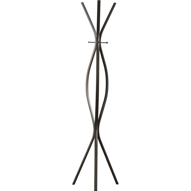 Ivy Bronx Coat Rack, Hall Tree, Free Standing Entryway Bedroom, Metal